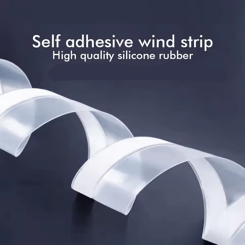 🩹self-adhesive, flexible silicone, keeps out dust, insects & noise💨