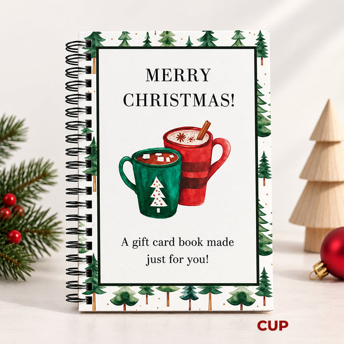 Christmas Gift Card Book Features