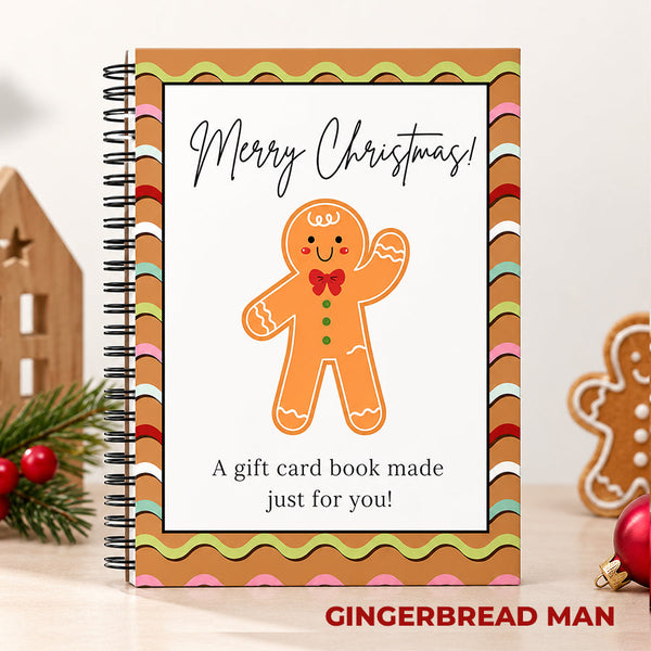 Christmas Gift Card Book Display