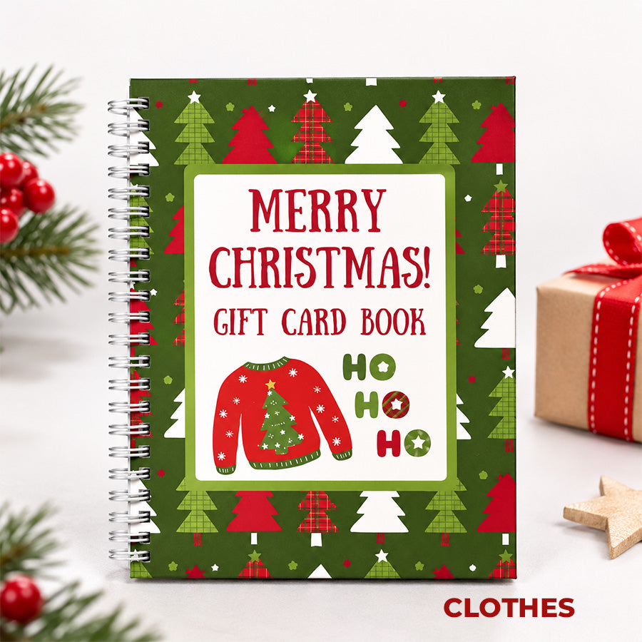 How to Use the Christmas Gift Card Book