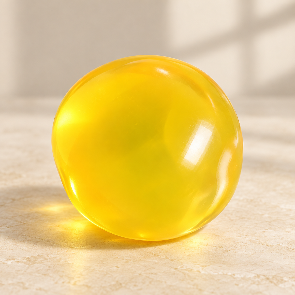 🥥 Coconut Oil Squishy – Ultra-Soft Moldable Stress Relief Fidget