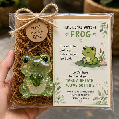 Emotional Support Glass Animal – Encouragement Card Included💌
