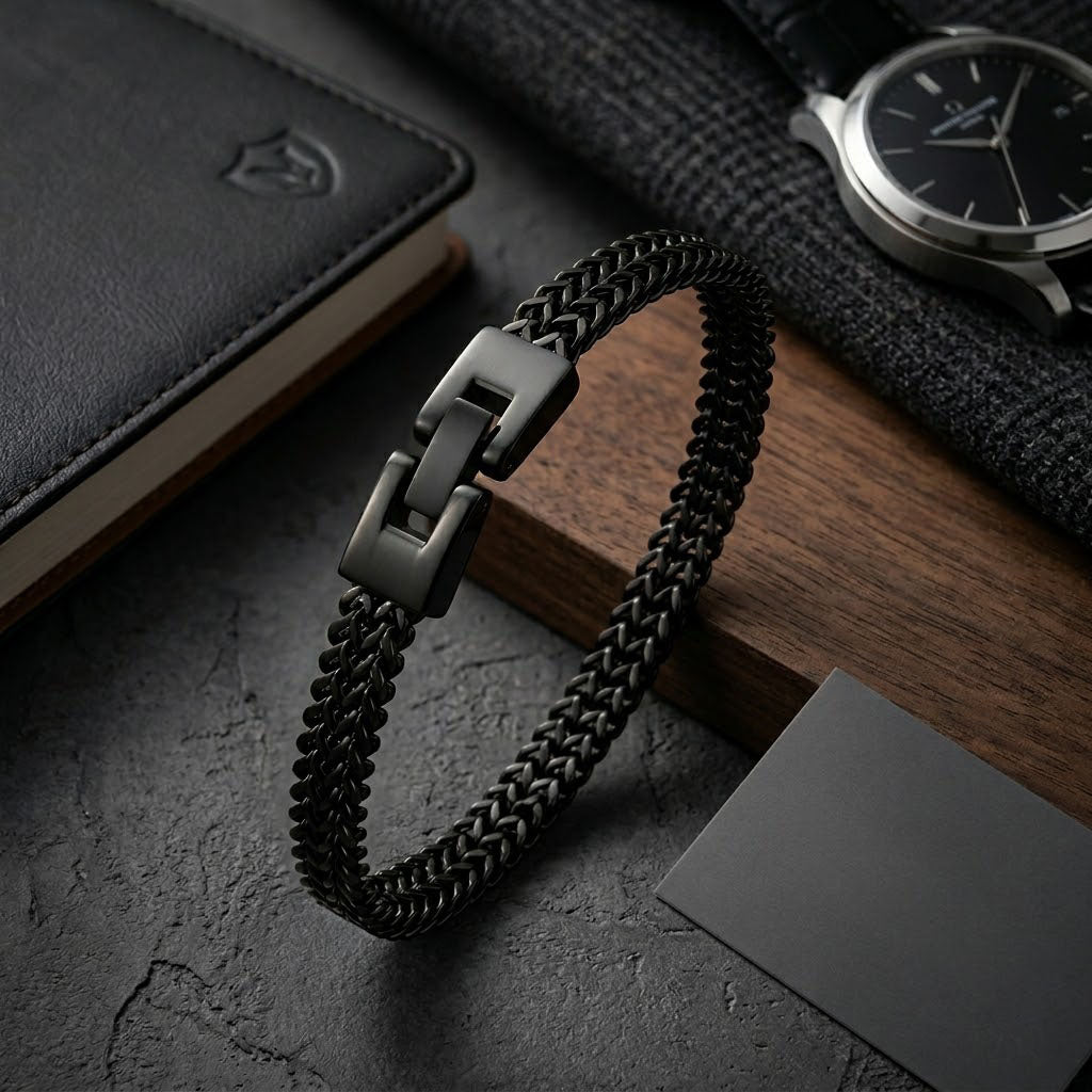 Premium Titanium Steel Keel Link Bracelet