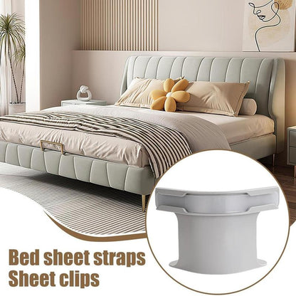 🏆LAST DAY 49% OFF -🎁Bed Sheet Grippers 4 PCS Non-slip Sheet Holders