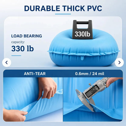 💧 Winter 50% OFF - Uirway Heavy‑Duty PVC Winter Pool Pillow for Above‑Ground Pools