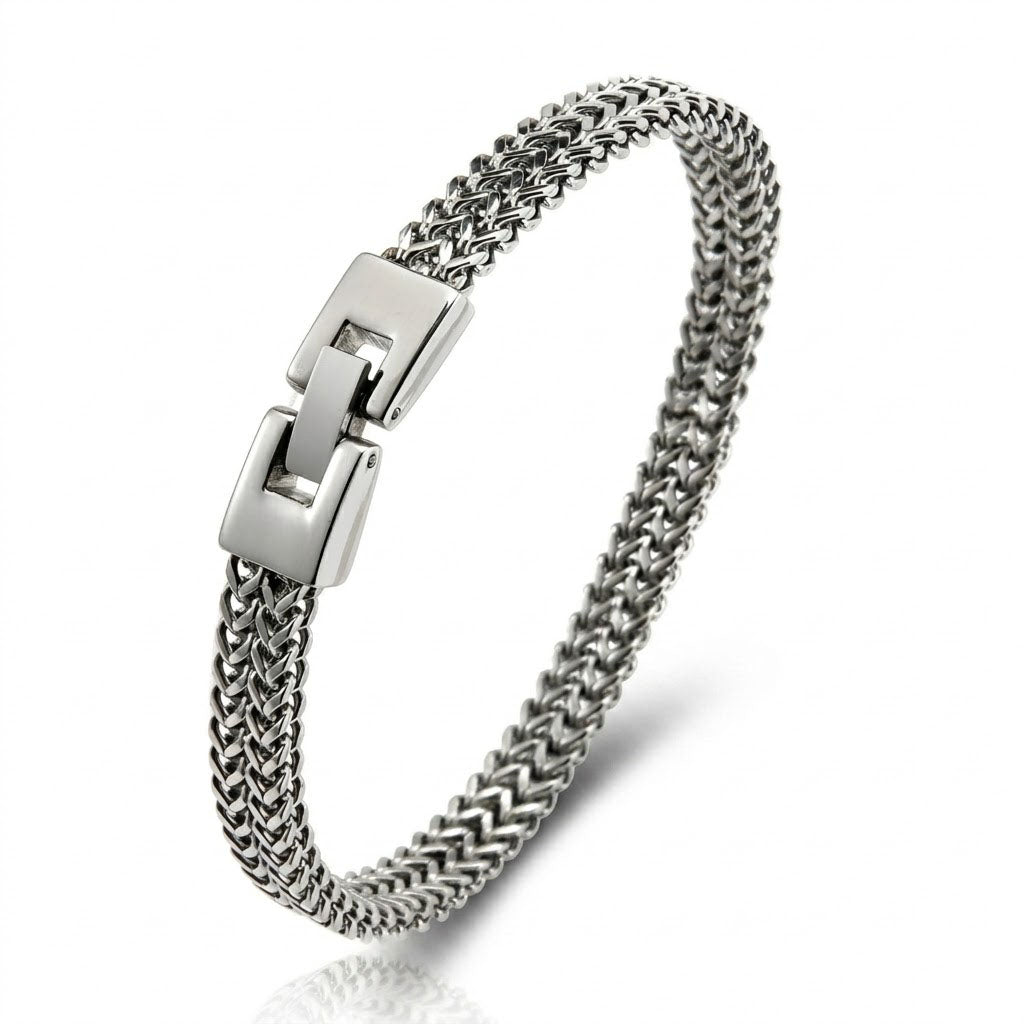 Premium Titanium Steel Keel Link Bracelet