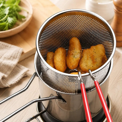 🍟 Compact Stainless Steel Fryer