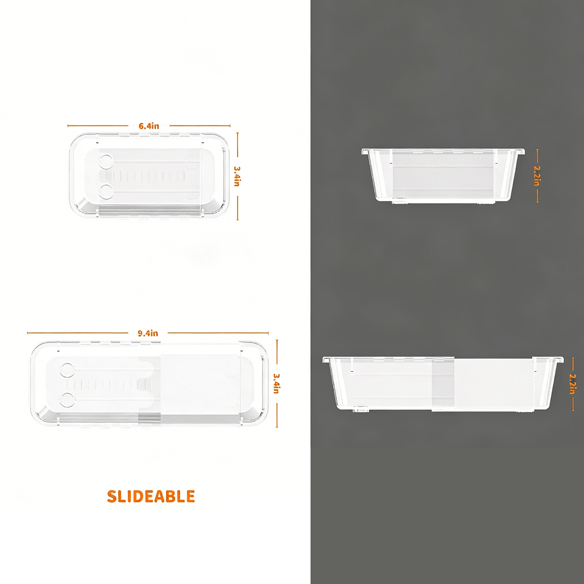 🧩 Expandable Drawer Organizer