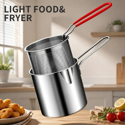 🍟 Compact Stainless Steel Fryer