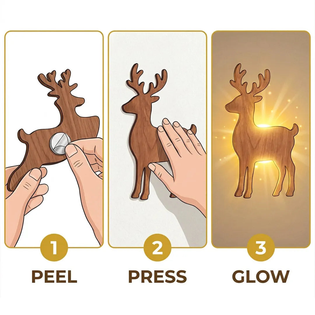 Christmas Living Room LED Ambient Wall Light Decoration