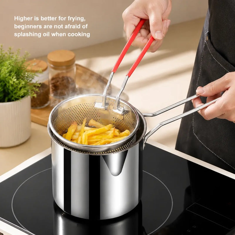 🍟 Compact Stainless Steel Fryer