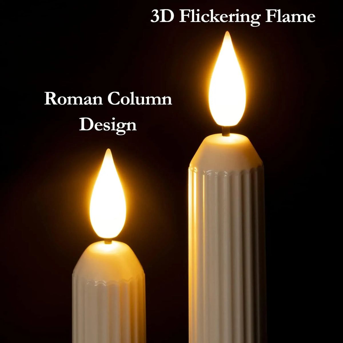 🔥2026 Christmas Sale 50% OFF | Dusk to Dawn LED Window Candles with Suction Cups