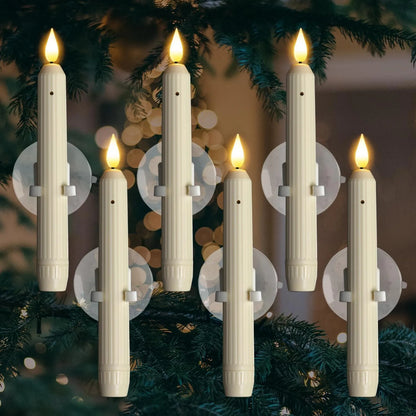 🔥2026 Christmas Sale 50% OFF | Dusk to Dawn LED Window Candles with Suction Cups