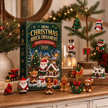 ⏳ Last day to save 50% – 🎄 Build & Hang 24 Festive Mini Ornaments — Advent Calendar for Christmas Trees & Wreaths