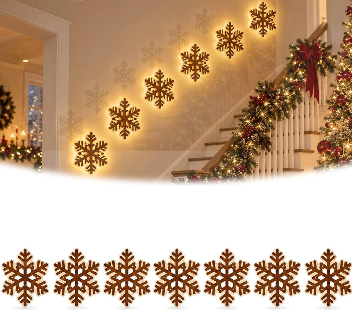 Christmas Living Room LED Ambient Wall Light Decoration