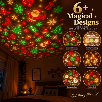 Christmas Projector Tree Light – 6+ Magical Patterns from One Festive Lamp