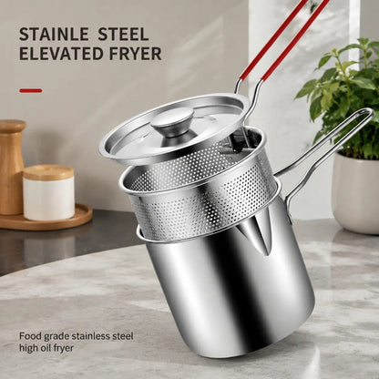 🍟 Compact Stainless Steel Fryer