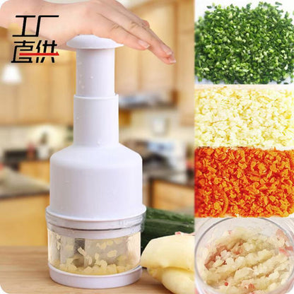 Stainless Steel Manual Push Vegetable Chopper