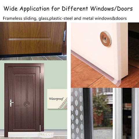 🩹self-adhesive, flexible silicone, keeps out dust, insects & noise💨