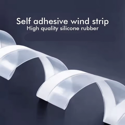 🩹self-adhesive, flexible silicone, keeps out dust, insects & noise💨