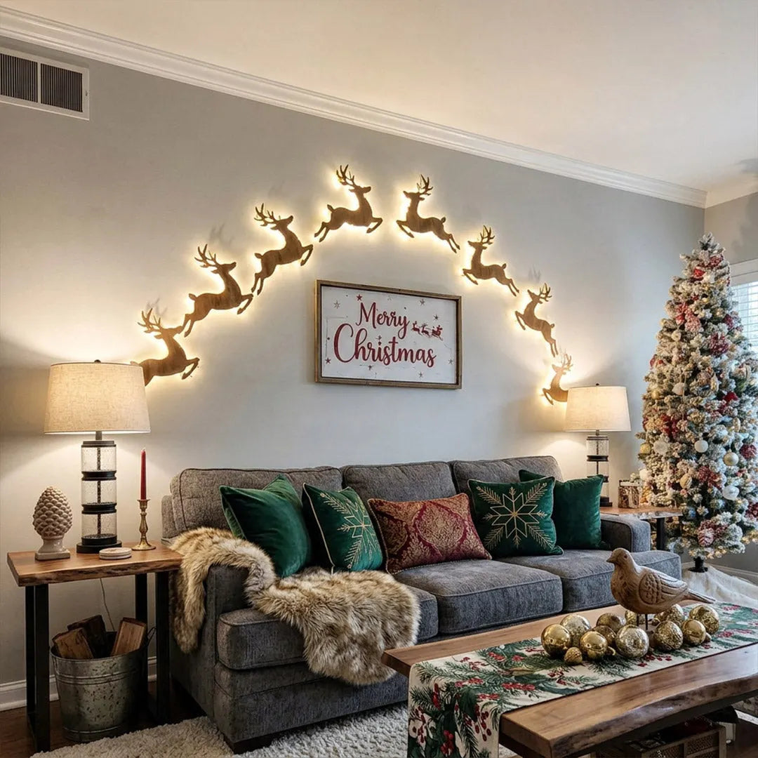 Christmas Living Room LED Ambient Wall Light Decoration