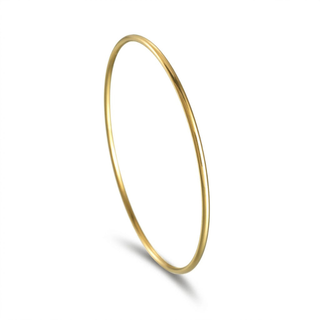 Minimalist Geometric Line Bangle