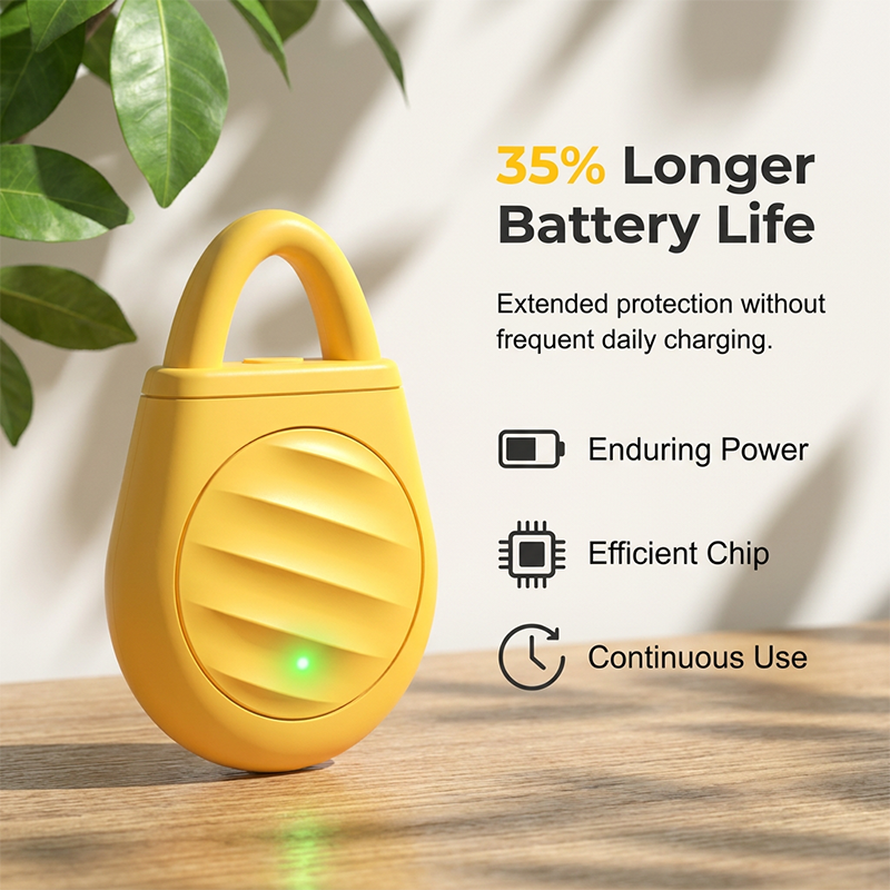 🐦Portable Ultrasonic Bird & Pest Repellent – Rechargeable Keychain Deterrent
