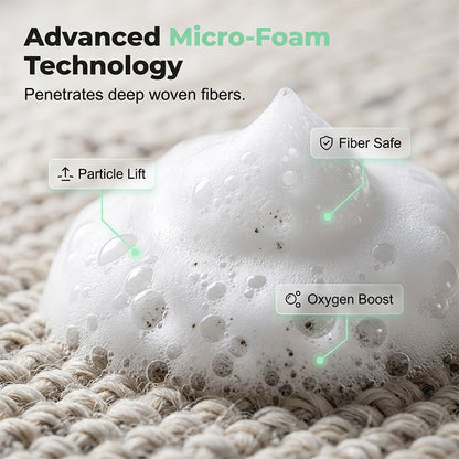 ✨ Instant Waterless Foam Stain Remover for Carpet & Fabric 🧼