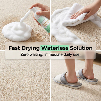 ✨ Instant Waterless Foam Stain Remover for Carpet & Fabric 🧼