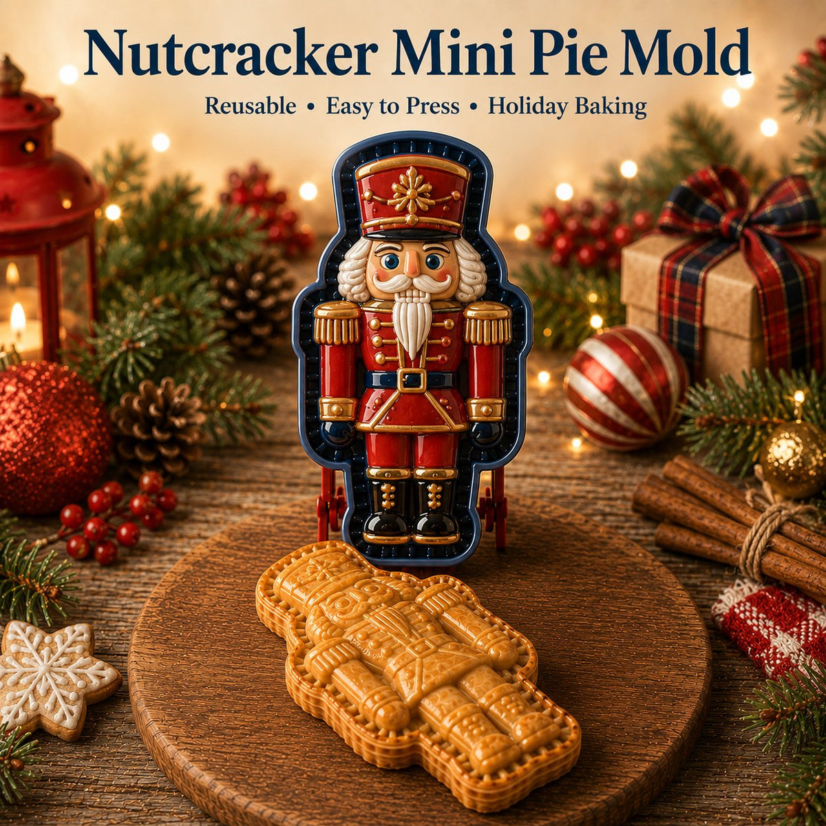 🎅Christmas Sale 49% OFF🍪98-Design Christmas Mini Pie Mold