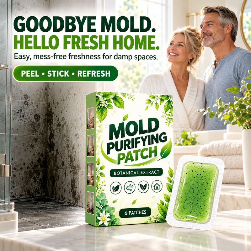 💧 6 Pieces Mold Removal Patches for Household Walls Kitchen and Bathroom Mildew Purification Pads✨