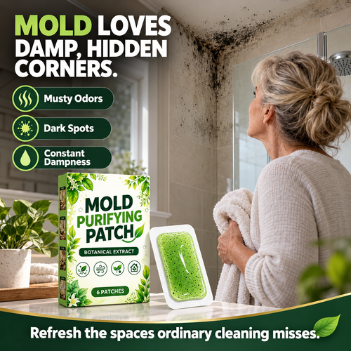 💧 6 Pieces Mold Removal Patches for Household Walls Kitchen and Bathroom Mildew Purification Pads✨