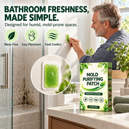 💧 6 Pieces Mold Removal Patches for Household Walls Kitchen and Bathroom Mildew Purification Pads✨