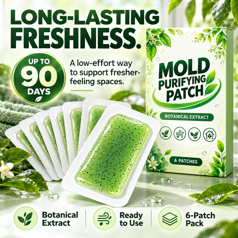 💧 6 Pieces Mold Removal Patches for Household Walls Kitchen and Bathroom Mildew Purification Pads✨